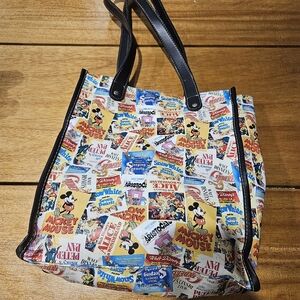 Disney Mickey Mouse Comic Print Tote Bag
